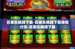 百家乐棋牌下载-百家乐棋牌下载体验分享-百家乐棋牌下载