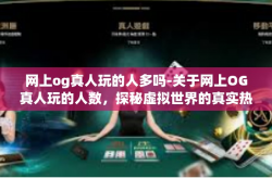网上og真人玩的人多吗-关于网上OG真人玩的人数,探秘虚拟世界的真实热度-网上og真人玩的人多吗