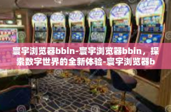 寰宇浏览器bbin-寰宇浏览器bbin，探索数字世界的全新体验-寰宇浏览器bbin